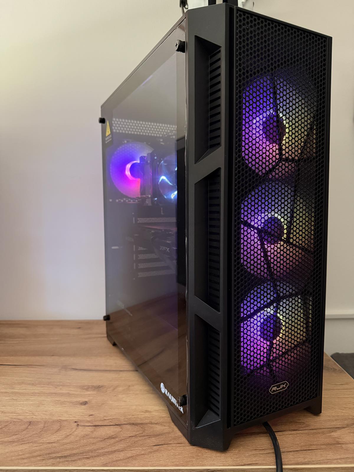 GAMING PC Ryzen 5 5500/RX 6600 XT 8GB/ 16GB DDR4/1TB Nvme - slika 2