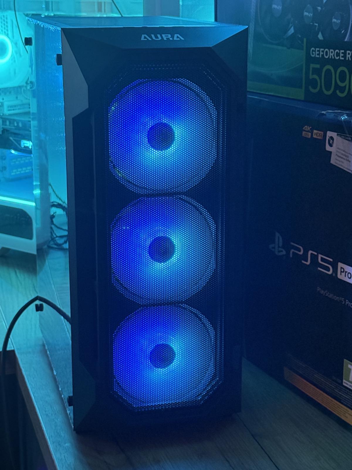 GAMING PC AMD ryzen 7 5700x/GTX 1660 SUPER 6GB/ 16GB DDR4/128gb SSD + 1TB HDD