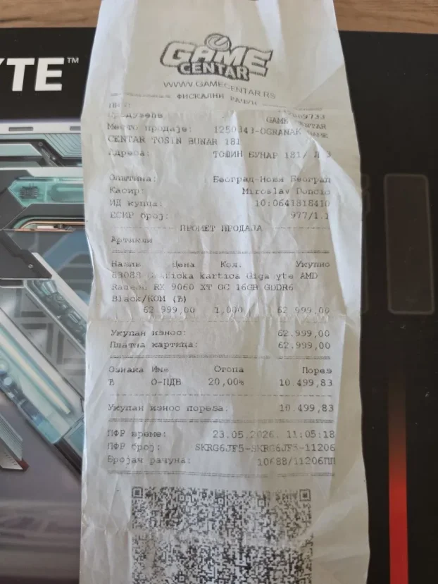 AMD RX 9060 XT 16GB Gigabyte OC Domaca garancija - slika 7