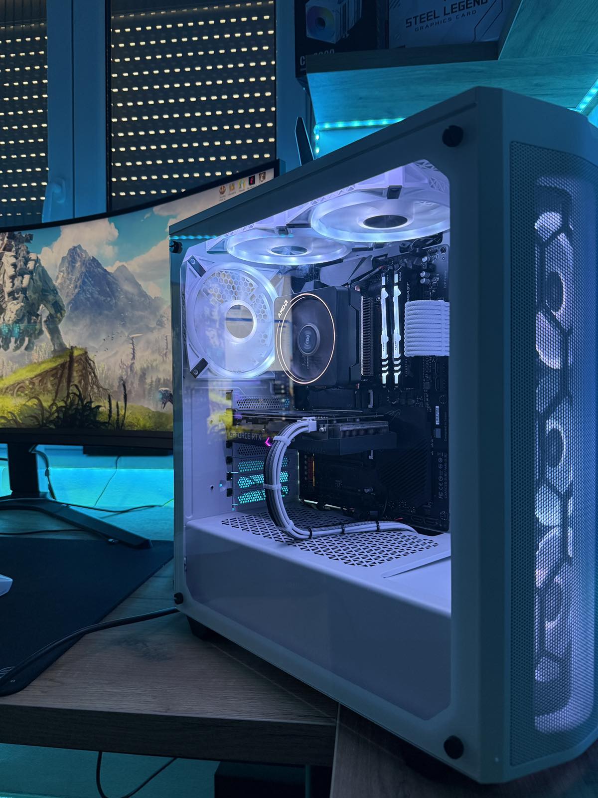 GAMING PC Ryzen 7 3700x/RTX 3060 TI/ 16GB DDR5/512GB SSD