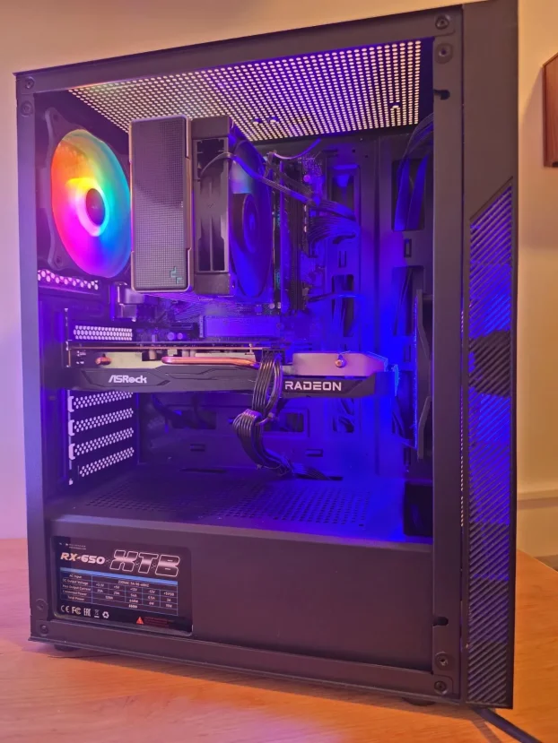 Gaming PC Ryzen 5 5600 / RX 7600 8GB / 16GB DDR4 / 1TB NVMe - slika 3