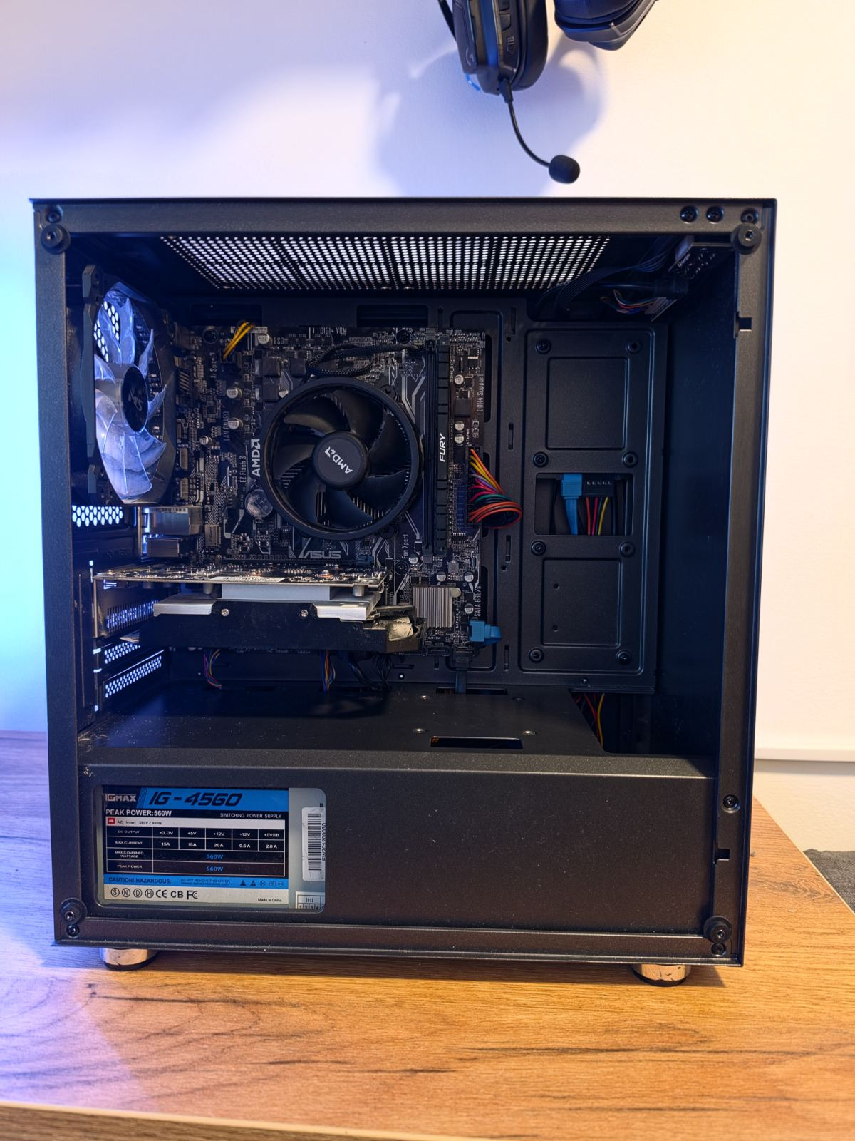 Gaming PC Ryzen 3 3200G / RX 560 4GB / 16GB DDR4 / 480GB SSD - slika 3