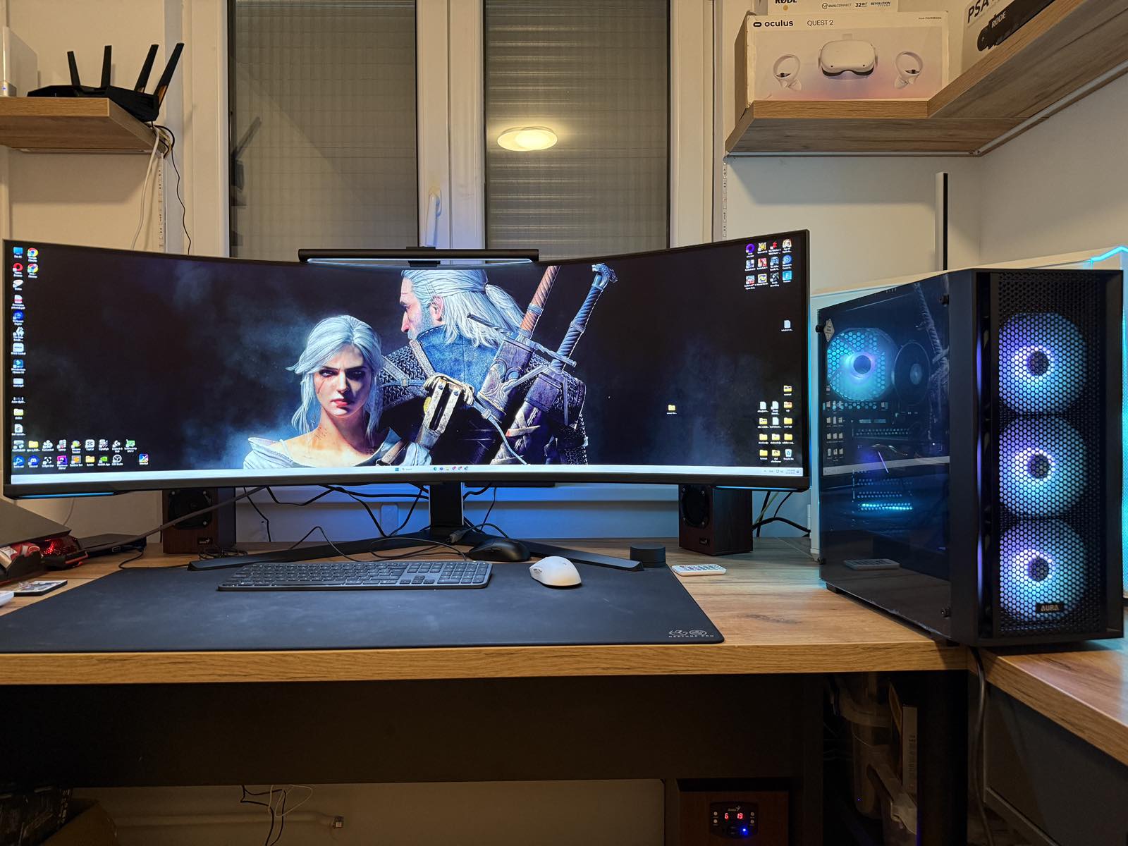 GAMING PC AMD ryzen 5 3600/GTX 1660 SUPER 6GB/ 16GB DDR4/256gb SSD + 1TB HDD