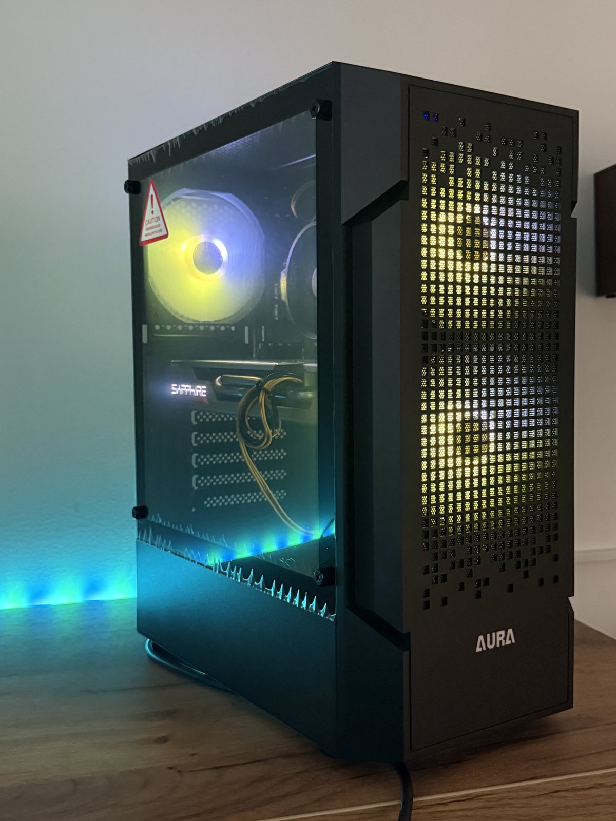 Office/gaming PC Ryzen 1200/RX 590 8GB/ 16GB DDR4/1TB M.2 SSD