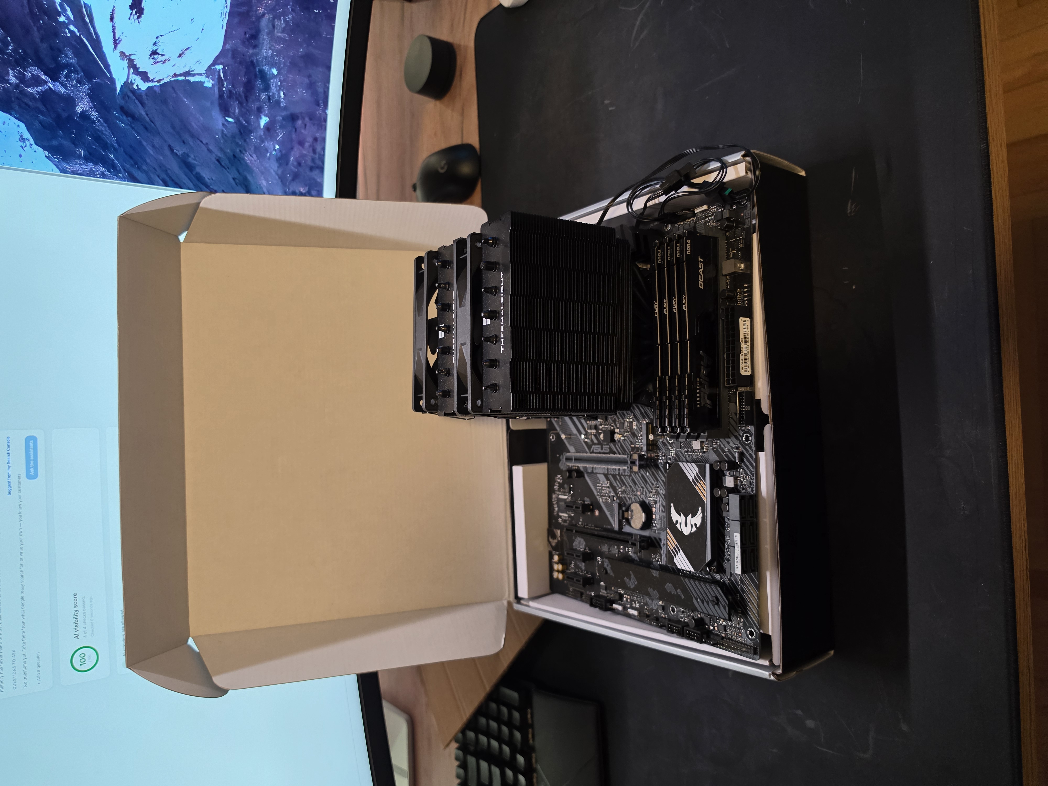 Ryzen 9 5950X / ASUS TUF B550-PLUS / Thermalright dual-tower - slika 1