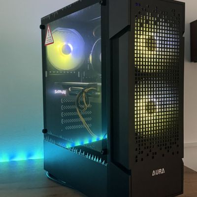 Office/gaming PC Ryzen 1200/RX 590 8GB/ 16GB DDR4/1TB M.2 SSD - Polovni Računar