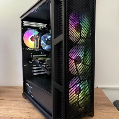 GAMING PC Ryzen 5 5500/RX 6600 XT 8GB/ 16GB DDR4/1TB Nvme - Polovni Računar