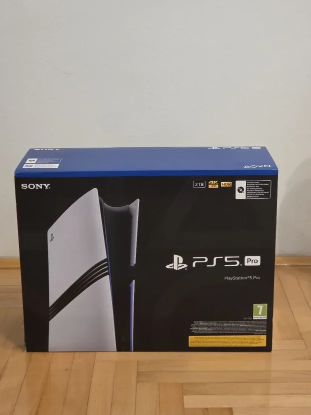 NOV - PS5 -Sony PlayStation 5 Pro 2TB Neotpakovan - slika 1